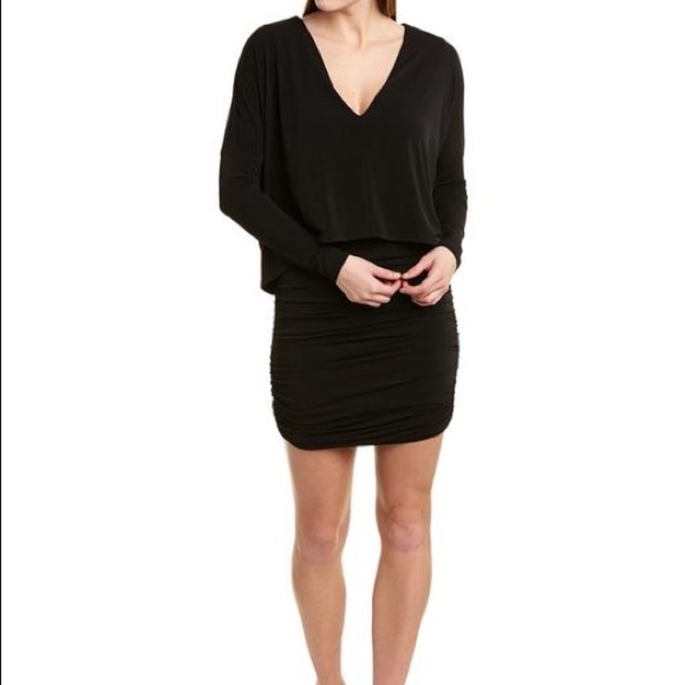 BCBG Black Drape Dress "XSmall " MSRP$178
